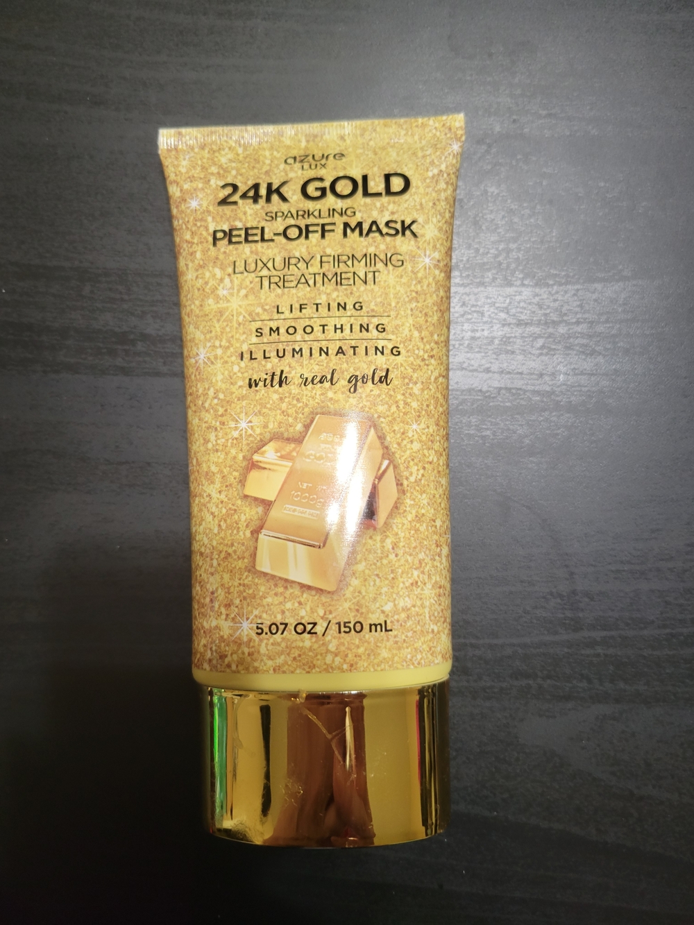 Azure Lux 24K Gold Sparkling Peel-Off Mask — Gold